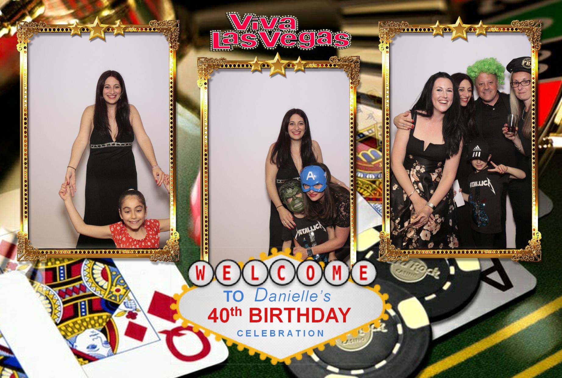 Danielle’s 40th birthday | View more photos from the event at gallery.myphotoboothexperience.co.uk/u/MyPhotoBoothExperienceLtd/Danielle’s-40th-birthday